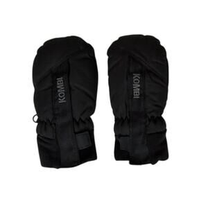 Kombi Insulated Black Snowball Ski Winter Mittens Children's LARGE 4YO